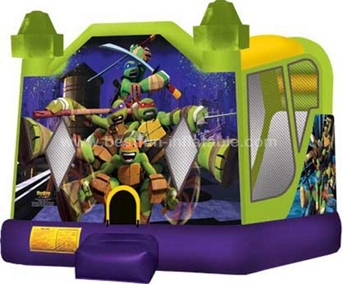 Teenage Mutant Ninja Turtles 3 in 1 inflatable bouncy castle