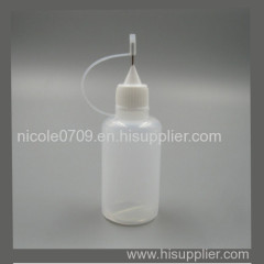 15ml Plastic e liquid dropper bottle with stainless needle tip