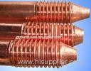 Custom Screwed Copper Bonded Ground Rod for anti thunder device