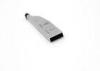 Thin 4GB Metal Key USB Flash Drive Password Protection With Logo Printed