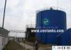 Dark blue leachate glass lined water storage tanks ISO9001-2008