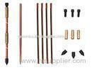 Big size 30mm Copper clad steel ground rod with Clamp for Iron Tower