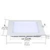 Recessed Square LED Panel Light 300x300 With Epistar Source OEM