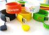 Silicone Wristband USB Flash Drive Personalized with OEM Logo