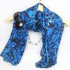 94*180cm Blue Scarf Canton Fair Buying Agent Shawl China Trade Agent