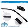 High Carbon Stainless Steel Teflon Coating Auto Wiper Blades For BMW 7 Series
