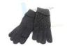 Black Wool Knit Gloves Mens Wool Gloves Agents In China For Sourcing