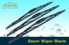 350 - 650 mm Size Valeo Type Beam Wiper Blade With 1.2MM Thick Steel Spoiler Material