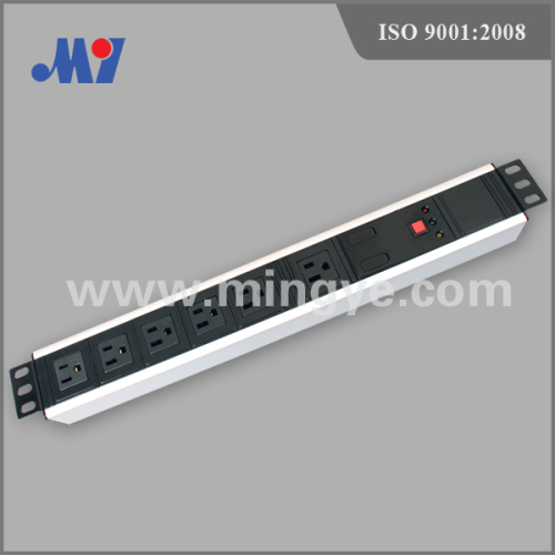 19″ 1.5U standard U.S. PDU socket