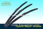 U Hook Hybrid Silicone Windscreen Wipers with 14 - 26 Inch Size Black Color