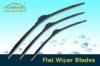 Universal Silicone Windshield Wiper Arms Replacement with Electroplating Stainless Steel Strip