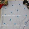 China Sourcing Agent Yiwu Export Agent Printed Blue Scarf 74180cm