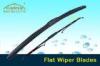 Hybrid type Auto Flat Wiper Blades with ABS Frame Teflon Coating Rubber Refill