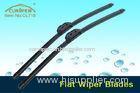 U Type Black Universal Wiper Blades with Electroplating Stainless Steel Strip