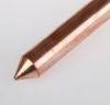 Low - Resistance Copper Plate Electrical Ground Rod 17mm 900mm-6000mm Length