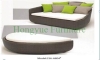 Ikea wicker rattan sectional sofa bed set furniture