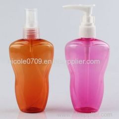 Cosmetic lotion plastic PET bottle 100ml shampoo bottles