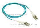 Indoor FTTH OM3 OM4 LC to LC Fiber Patch Cable PC / APC / UPC Polishing
