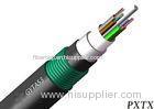 Non-Metallic Distribution Outdoor Fiber Optic Cable / Direct Burial Fiber Optic Cable