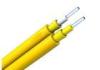 Duplex Zipcord Indoor Fiber Optic Cable 2 Core With PVC or LSZH Jacket