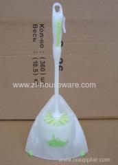 Plastic toilet cleaning brush with holder Household cleaning products