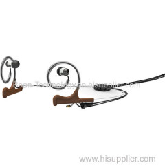 DPA Microphones In-Ear Broadcast Headset Mount Dual-Ear Dual In-Ear with MicroDot (Brown)