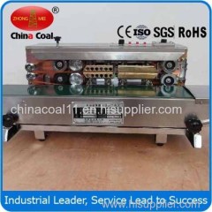 SF-150W Packaging Machinery Horizontal Continuous Band Sealers with Printing