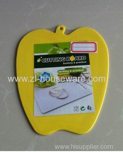 Plastic chopping & cutting board Easy wash kitchen cutting board Cutting block Apple shape