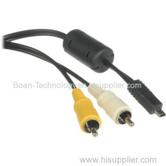 AV Cable for C-Lux 3 and D-Lux 4 Cameras