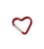 Heart Shape Custom Aluminum Carabiner ClipsExcellent abrasion Resistance