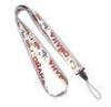 Heat Transfer Print Grey Cell Phone Lanyard Neck Strap For Samsung Nokia Gift