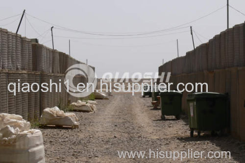 gabion wall/gabion bastion/gabion barrier price[QIAOSHI Bastion]