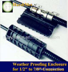 RF Connector Weather Proofing Enclosure Kit Equivalent to TE GSIC-1/2-7/8 D32473-000