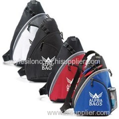 Personalized Wave Monopack Sling Bags