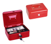 portable cash box Removable cash tray with compartment