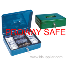 locked cash box Security lock with 2 keys