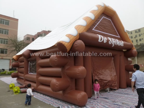 Vintage inflatable pub tent inflatable pub house for party drinking