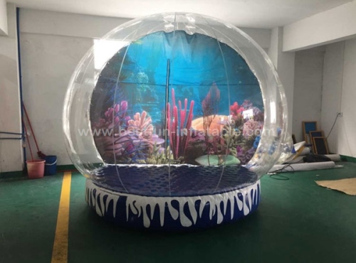 Wedding snow globe inflatable snow globe christmas inflatable ball