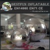 Durable PVC Wedding Stage Christmas Decoration Large Inflatable Mirror Ball