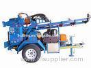 High Rotary Torque Hydraulic Trailer Mounted Portable Water Well Drilling Machines with DTH Hammer