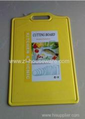 Plastic chopping & cutting board Easy wash kitchen cutting board Cutting block