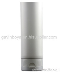 plastic tube cosmetic container with acrylic top cap