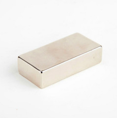 Strong permanent Sintered Neodymium Block Magnet for alarms