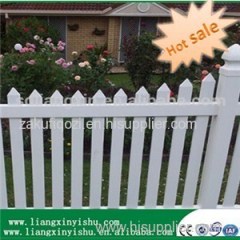 PVC Cutting Picket Fence