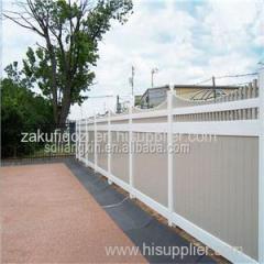 Pvc Semi Privacy Fence PVC