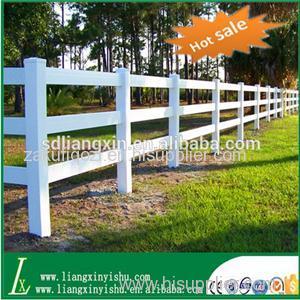 Hot Sale 3rail Pvc Horse Fence