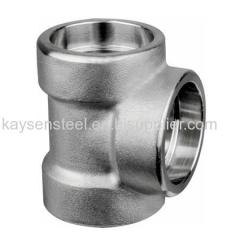 ASME B16.11 F304 Socket Weld Stainless Steel Tee