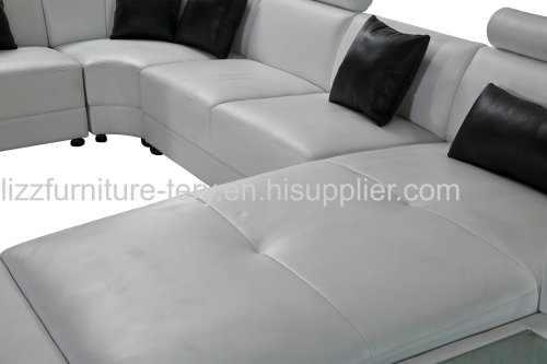 2016 New Arrived U Shape Sectional Leather Sofa Living Room Sofa