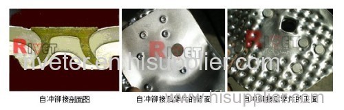 Self-piercing machinery busway piercing riveting machine self-piercing riveting machine portable piercing riveer