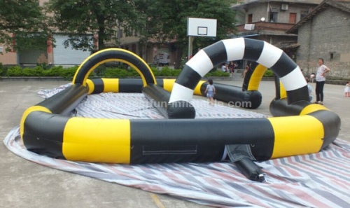 Fashionable Inflatable Racing Track inflatable track for zorb ball inflatable racing for sale